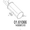 MTS 01.61066 End Silencer